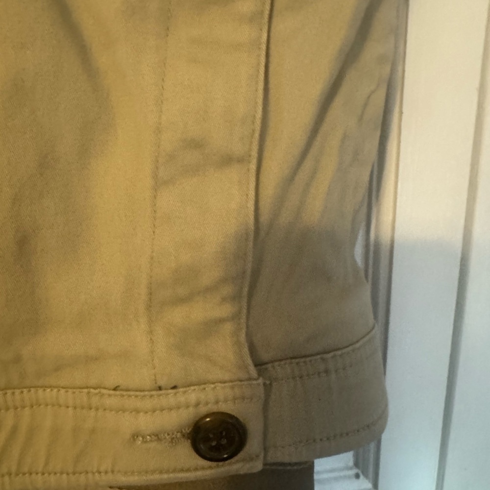 Classic Men's Khaki Chinos, Size 44 Comfort Casual - Picture 2 of 4